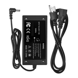 Acdctek 24V 90W AC/DC Adapter Compatible with Jackery Portable Power Station Explorer 160 240 300 500 550 E300 E500 E550 Solar Generator 167Wh 240Wh 293Wh 518Wh Power Supply Cord