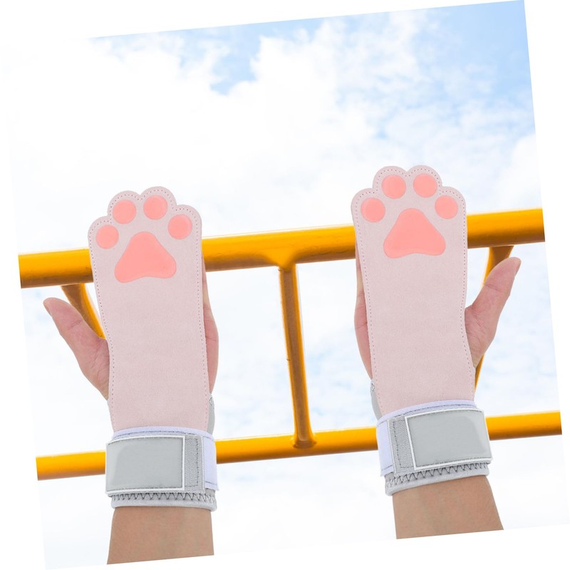 Kisangel 2pcs Deadlift Straps: Weight Lifting Gloves with Wrist Support