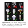 E26/E27 Light Socket Extender Adapter, 58CM/22.5 Inch Extension165℃ Heat-Resistant No