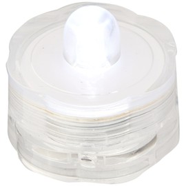 JYtrend 30 Piezas LED Super Brillante Floral té Luces sumergibles para Fiesta Boda, Blanco