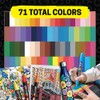 Posca Juego de rotuladores de pintura acrílica, fino