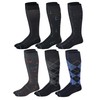 Dr. Motion Men's Knee High Compression Socks 8-15 mmHg (
