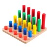 Clasificador De Cilindros Montessori Material Didactico Niño