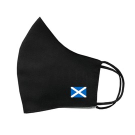 Scottish Flag Cotton Face Mask Protective Covering Washable Reusable Breathable Cover Scotland Flag