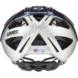 uvex Gravel x - Secure Performance Bike Helmet for Men & Women - Individual Fit - Optimized Ventilation - Deep Space - Silver - 52-57 cm