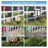 37ft (L) X 13in (H) Garden Animal Barrier Fence, 26