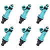 23250-46090 2JZ-GE 3.0L Fuel Injectors,Compatible with/Lexus 3.0 IS300 GS300 SC300