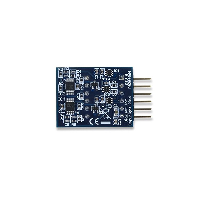 Digilent Pmod AD1: 2-Channel Analog-to-Digital Converter