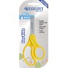 Westcott Classic Kids Scissors, Blunt Tip, 5 Inch, Neon Yellow