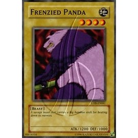 Yu-Gi-Oh! - Frenzied Panda LOB-81 Unlimited Edition - 2002 Legend of Blue Eyes White Dragon