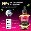 MILIVOL 5in1 Cayenne Pepper Liquid Drops with Hawthorn Berry and