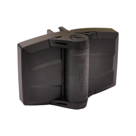 D&D Technologies TCHDMA1S3BT TruClose Multi-Adjust Heavy Duty S3 Gate Hinge, Self-Closing for Vinyl/Composite Gates up to 154 lb, 3-Way Adjustable, Max Gap: 1 11/16", Min Post Size: 3", Black, 2 Count