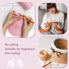 BATELO 2 Pack T-Shirt Yarn Crochet Yarn for Beginner Crochet