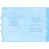 Designer Greetings Shimmering 3D Tip On Blue Butterflies, Die Cut