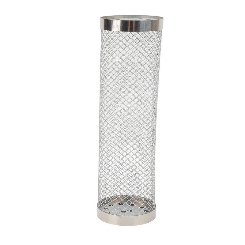 Stainless Steel Rolling Grilling Basket Wire Mesh Cylinder Grill Basket