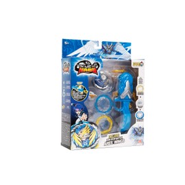 Infinity Nado Spinning Top for Children Metal Toy Boys, Battle Tops Spinning Top Launcher Toy Boys, Infinity Nado Spinning Tops Boys from 5 Years, Non-Stop Battle Deluxe Spinning Top - Ares Wings