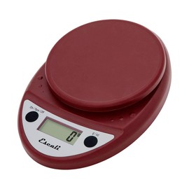 Escali P115WR Primo Digital Scale, 1 Count, Warm Red