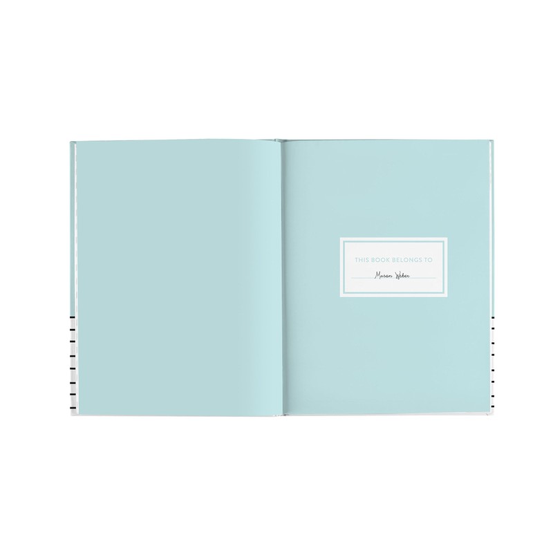 Pearhead Hello Handsome, First 5 Years Baby Memory Book with