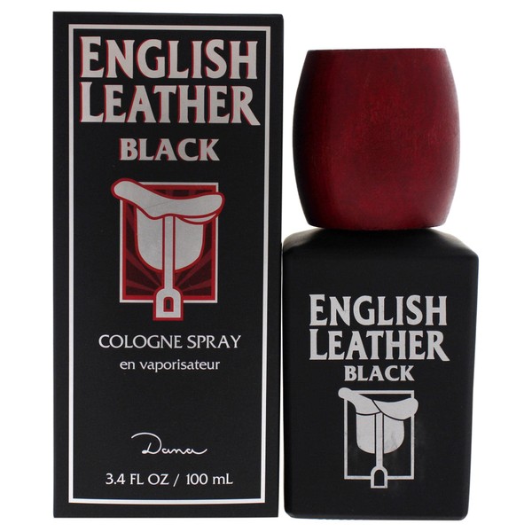 English Leather Black by Dana for Men 3.4 oz Cologne Spray