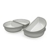 SureFeed Halbschale, 4 Stück, Grau