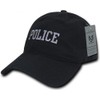 Rapiddominance Relaxed MIL/LE Ripstop Police Cap, Black