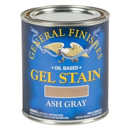 General Finishes Oil Base Gel Stain, 1 Quart, Ash Gray