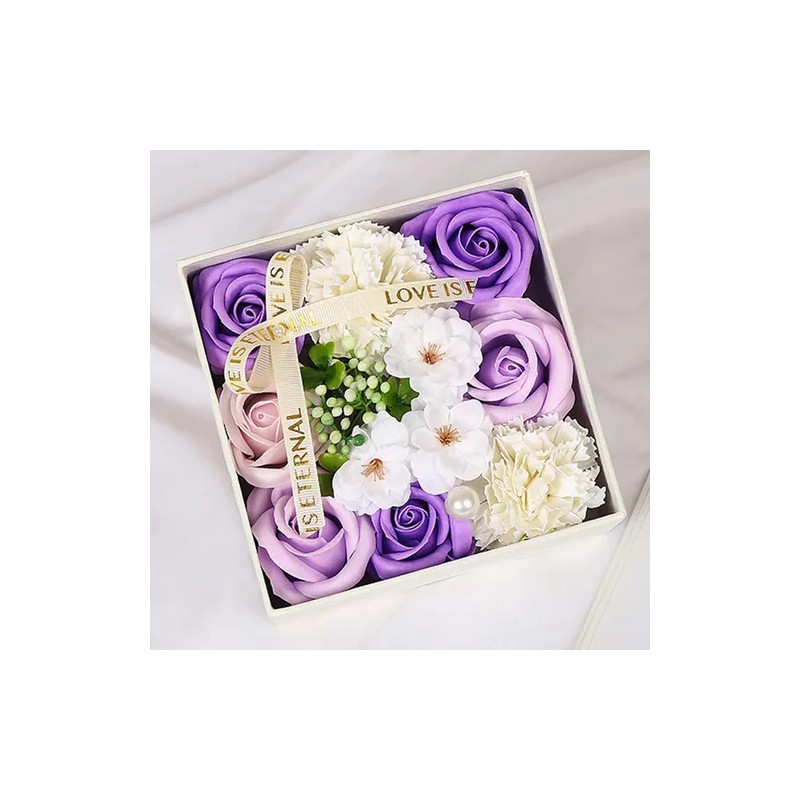 Youpin Jabón De Flores Con De Jabón Romántico, Perfumado