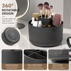 Rotating Makeup Brush Holder for Vanity Organization – 360° Desktop