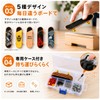 指スケ キット 5個セット フィンガースケートボード 組立キット 専用ケース付き 予備パーツ完備 (指スケートボード5個セット)