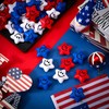 60 Pieces Patriotic Foam Star Stress Ball Bulk Mini Foam