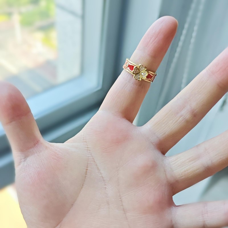 Akixen Genshin Klee Cosplay Ring, Anime Tool, Lightweight Accessory, Fashion,