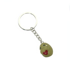 OCOUYVD 1Pcs Purse Cute Keychain Kawaii Red Love Olive Keychain Handbag Bags Decoration Bag Charm for Women Car Key Chain Key