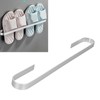 Towel Bar Self Adhesive Wall Mounted Towel Storage Rack Holder