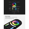 LIGHTEU®, Miboxer RGBCCT 4-Zone Dimmable 2.4GHz RF Full Touch Remote