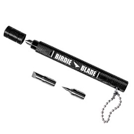 Birdie Blade 3-in-1 Golf Club Groove Sharpener Tool | Premium Groove Maintenance for Improved Performance