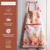 Maison d' Hermine Amarante 100% Cotton 1 Piece Kitchen Apron