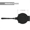 Cast Iron Tortilla Press, Heavy Duty Tortilla Pataconera, 10" Flour