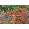 Damascus Steel Handmade Hand Forged Axe ZH48Roofing /tomahawk/tact