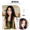 LANJING Wig Piece Hair Extensions Wavy Curly Hair Long Fashion