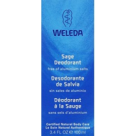 Weleda Deodorant Sage - 3.4 fl oz Pack of - 5
