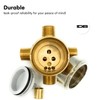 Wood Grip | Diverter Rough in Valve for 3/6 Setting