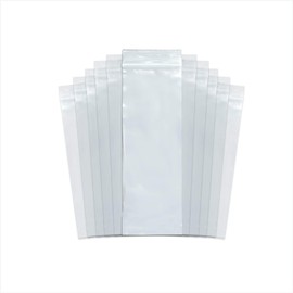 SNL Quality Zip Lock Reclosable Clear Disposable Plastic Bags, Strong | 2" X 8" - 2 MIL - 100 Bags
