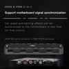 Jungle Leopard ARGB and PWM Fan HUB,8 Ports for Addressable