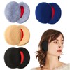 Cinsersr 4 Pairs of Ear Muffs, Strapless Ear Warmers, Windproof
