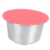 Stainless Steel Reusable Refillable Coffee Capsule Cup Fit for Dolce