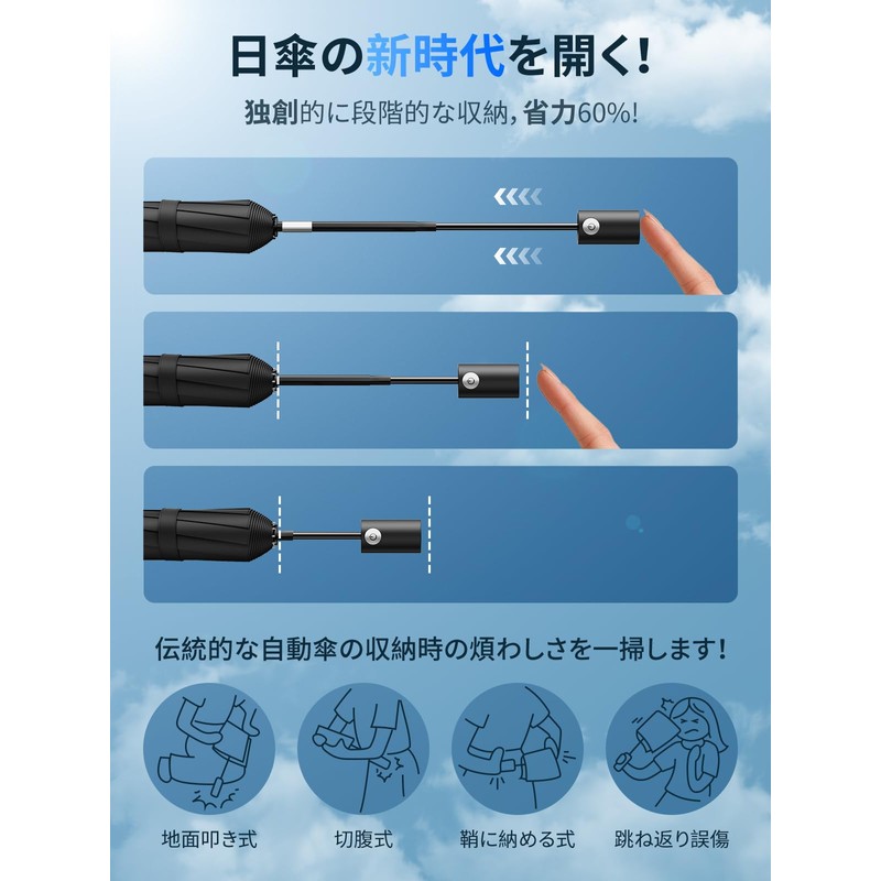 Parasol (Industry's First! Stage Storage, JIS Certified, Supervised by Active