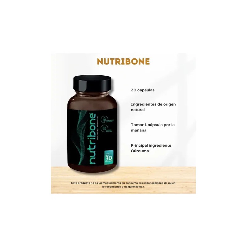 Nutribone Caps Glucosamina Colágeno Sabor