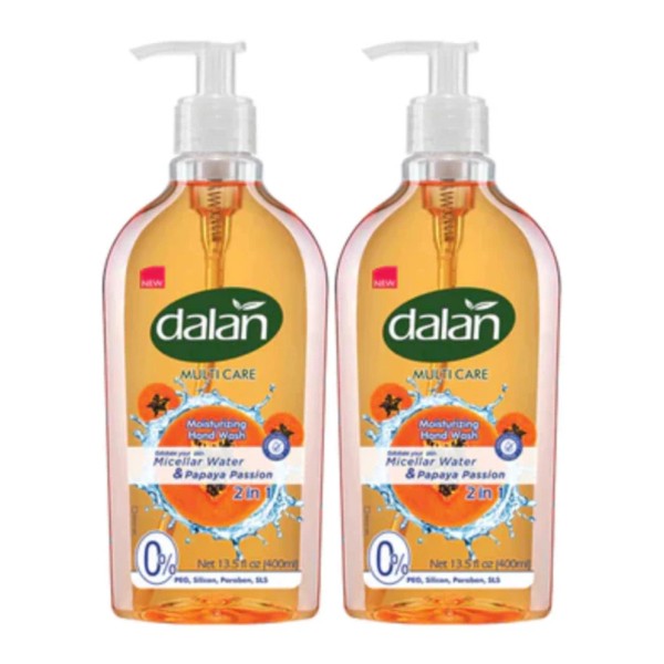 Dalan 2-in-1 Hand Wash - Micellar Water & Papaya Passion,