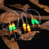 Pompano-Rigs-for-Surf-Fishing-Saltwater-Gear with Double Circle & Wide Gap Hook-6-Pack Surf Fishing