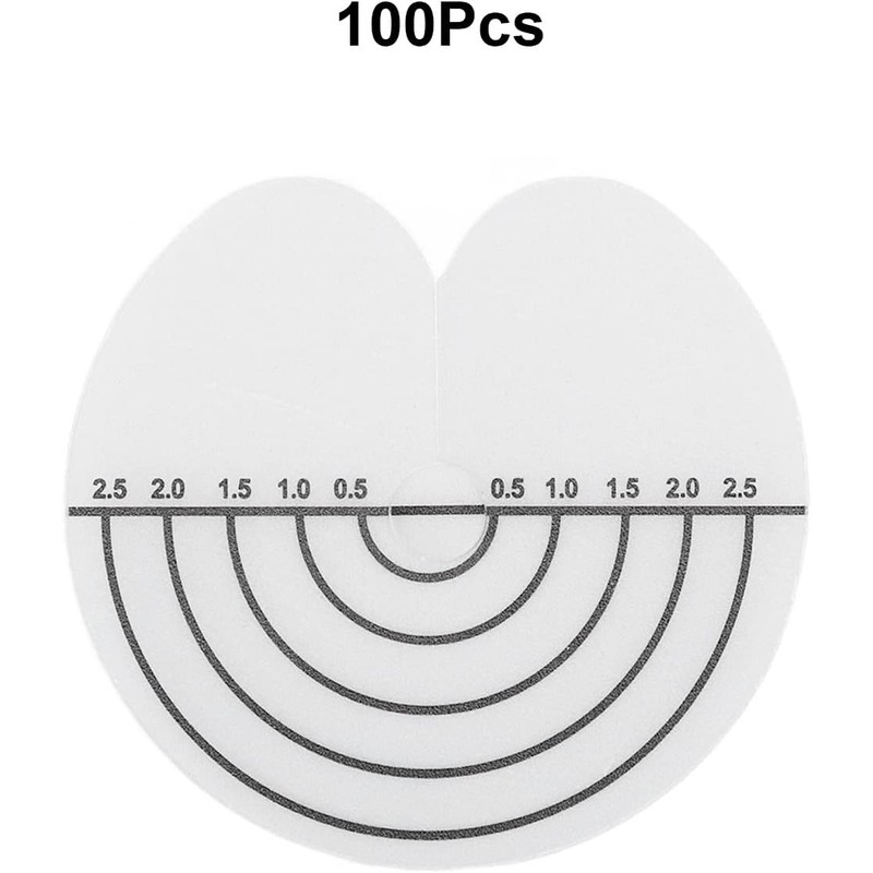 100 Uds. Protectores de Escudo Térmico para el Cabello con